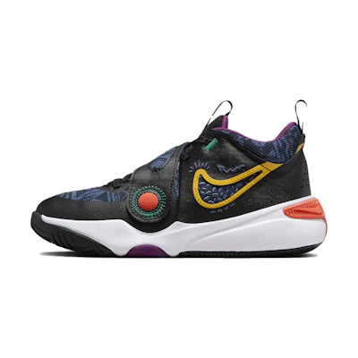(Youth) Nike Team Hustle D 11 'Black Mystic Navy Gold'