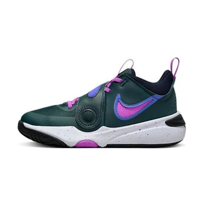(Youth) Nike Team Hustle D 11 'Deep Jungle Light Ultramarine'