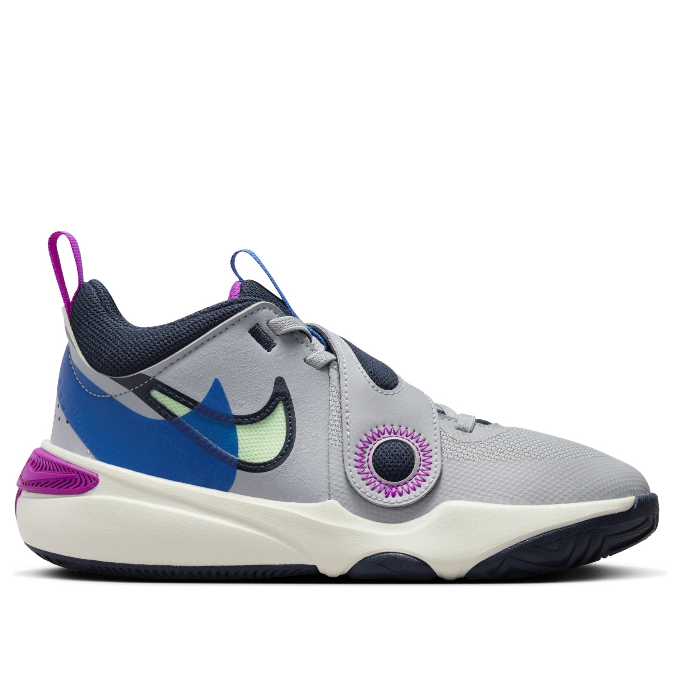 (Youth) Nike Team Hustle D 11 SE 'Wolf Grey Obsidian'