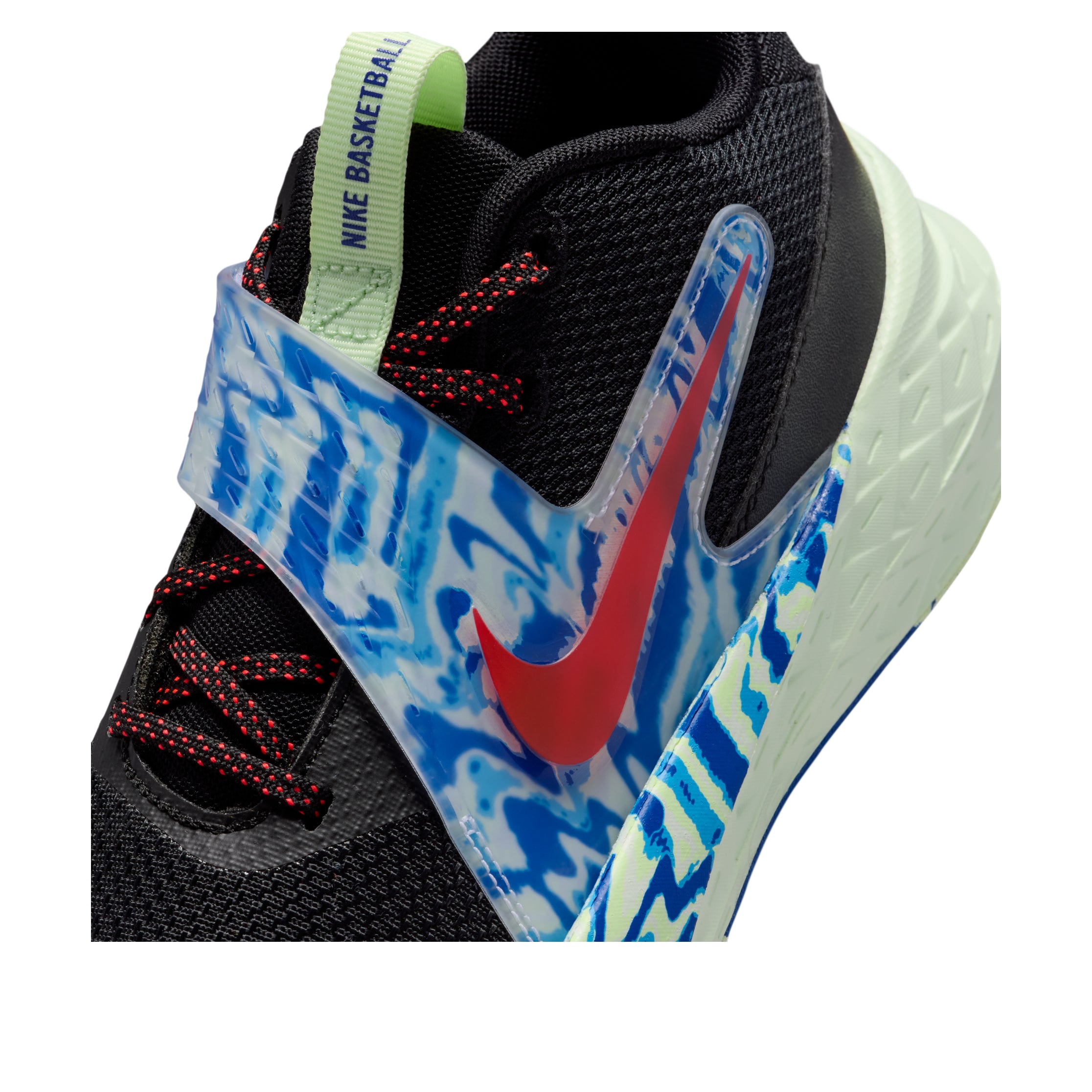Purchase (JR) Nike Team Hustle D 12 ''Noir Game Royal'' IQ0815-001