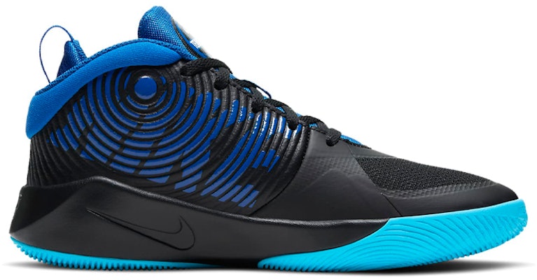 (JR) Nike Team Hustle D 9 'Negro Blanco Azul' AQ4224-012 Order (JR) Nike Team Hustle D 9 'Negro Blanco Azul' AQ4224-012