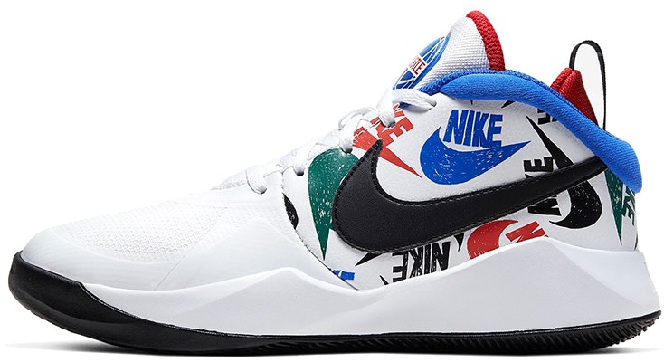 (Youth) Nike Team Hustle D 9 'Black White Blue' CW5815-100 Buy (Youth) Nike Team Hustle D 9 'Black White Blue' CW5815-100