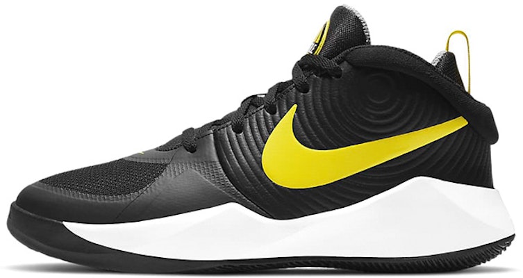 (Youth) Nike Team Hustle D 9 'Black Yellow White' AQ4224-013 Buy (Youth) Nike Team Hustle D 9 'Black Yellow White' AQ4224-013