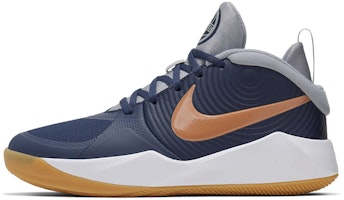 (Youth) Nike Team Hustle D 9 Actual Combat Blue/Brown AQ4224-402 (Youth) Nike Team Hustle D 9 Actual Combat Blue/Brown AQ4224-402
