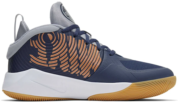 (JR) Nike Team Hustle D 9 Basketball Blau/Braun AQ4224-402 Order (JR) Nike Team Hustle D 9 Basketball Blau/Braun AQ4224-402