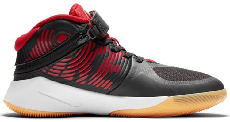 (Youth) Nike Team Hustle D 9 FlyEase 'Black Red Gold' BV2952-003 Order (Youth) Nike Team Hustle D 9 FlyEase 'Black Red Gold' BV2952-003