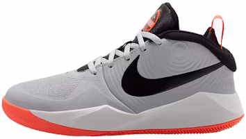 (Youth) Nike Team Hustle D 9 Grey/Orange AQ4224-007 (Youth) Nike Team Hustle D 9 Grey/Orange AQ4224-007
