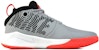 (Youth) Nike Team Hustle D 9 Grey/Orange AQ4224-007