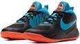 Lookbook (JR) Nike Team Hustle D 9 High-Top Hitam/Biru/Oren AQ4224-006