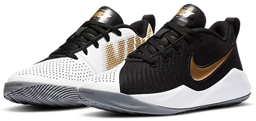 (JR) Nike Team Hustle Quick 2 'Hitam Emas' AT5298-010 Lookbook (JR) Nike Team Hustle Quick 2 'Hitam Emas' AT5298-010
