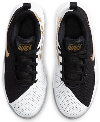 (JR) Nike Team Hustle Quick 2 'Hitam Emas' AT5298-010 Shop (JR) Nike Team Hustle Quick 2 'Hitam Emas' AT5298-010