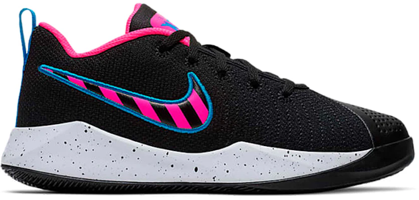 (JR) Nike Team Hustle Quick 2 ''Zwart Roze Blauw'' CQ9438-001 Order (JR) Nike Team Hustle Quick 2 ''Zwart Roze Blauw'' CQ9438-001