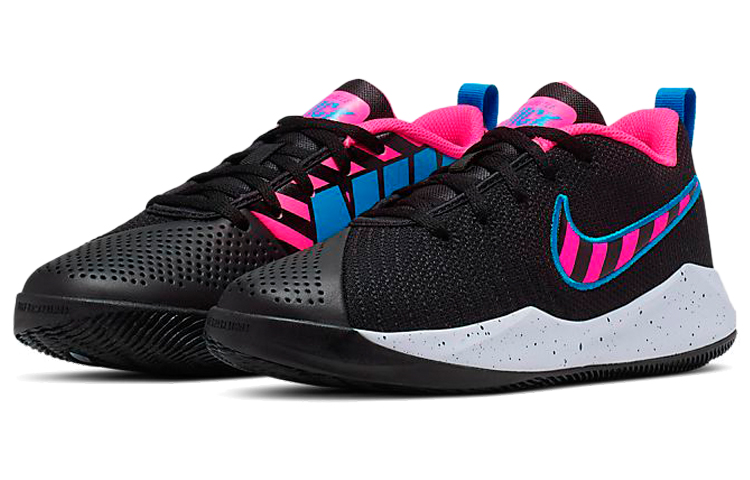 Lookbook (JR) Nike Team Hustle Quick 2 ''Zwart Roze Blauw'' CQ9438-001