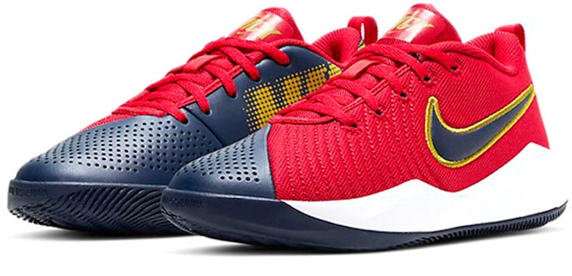(Youth) Nike Team Hustle Quick 2 'Black Red' AT5298-602 Lookbook (Youth) Nike Team Hustle Quick 2 'Black Red' AT5298-602