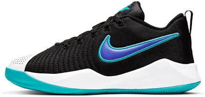 (Youth) Nike Team Hustle Quick 2 Black/White/Blue AT5298-009 (Youth) Nike Team Hustle Quick 2 Black/White/Blue AT5298-009