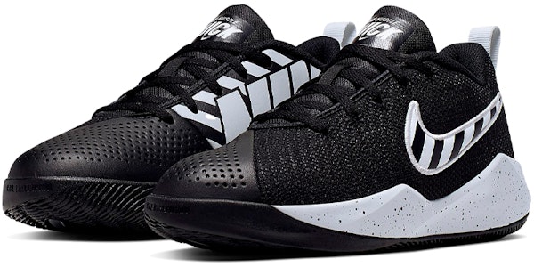 (JR) Nike Team Hustle Quick 2 Sport 'Hitam Putih' BV3236-001 Lookbook (JR) Nike Team Hustle Quick 2 Sport 'Hitam Putih' BV3236-001