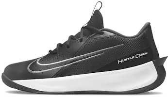 (Youth) Nike Team Hustle Quick 3 'Black Metallic Silver' DA2781-002 (Youth) Nike Team Hustle Quick 3 'Black Metallic Silver' DA2781-002