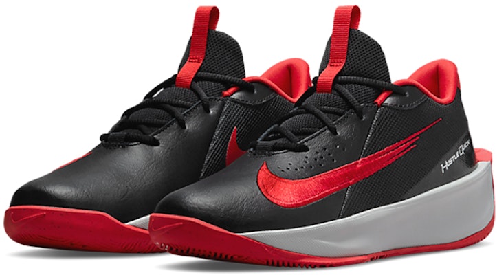 (JR) Nike Team Hustle Quick 3 '黑红配色' DA2781-003 Lookbook (JR) Nike Team Hustle Quick 3 '黑红配色' DA2781-003