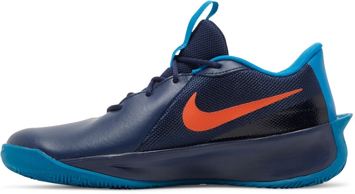 (Youth) Nike Team Hustle Quick 3 'Midnight Navy Orange' DA2781-400 Lookbook (Youth) Nike Team Hustle Quick 3 'Midnight Navy Orange' DA2781-400
