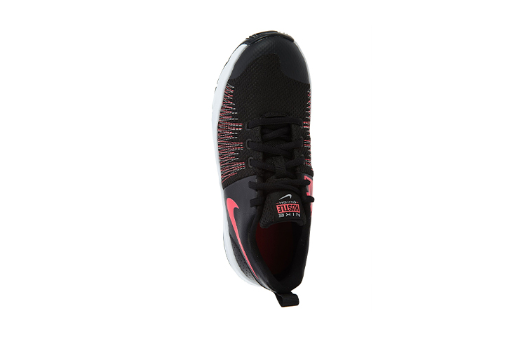 Lookbook (JR) Nike Team Hustle Quick 'Negro Racer Pink' 922680-003