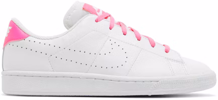 (Youth) Nike Tennis Classic Premium 'White Pink Blast' 834151-106 (Youth) Nike Tennis Classic Premium 'White Pink Blast' 834151-106