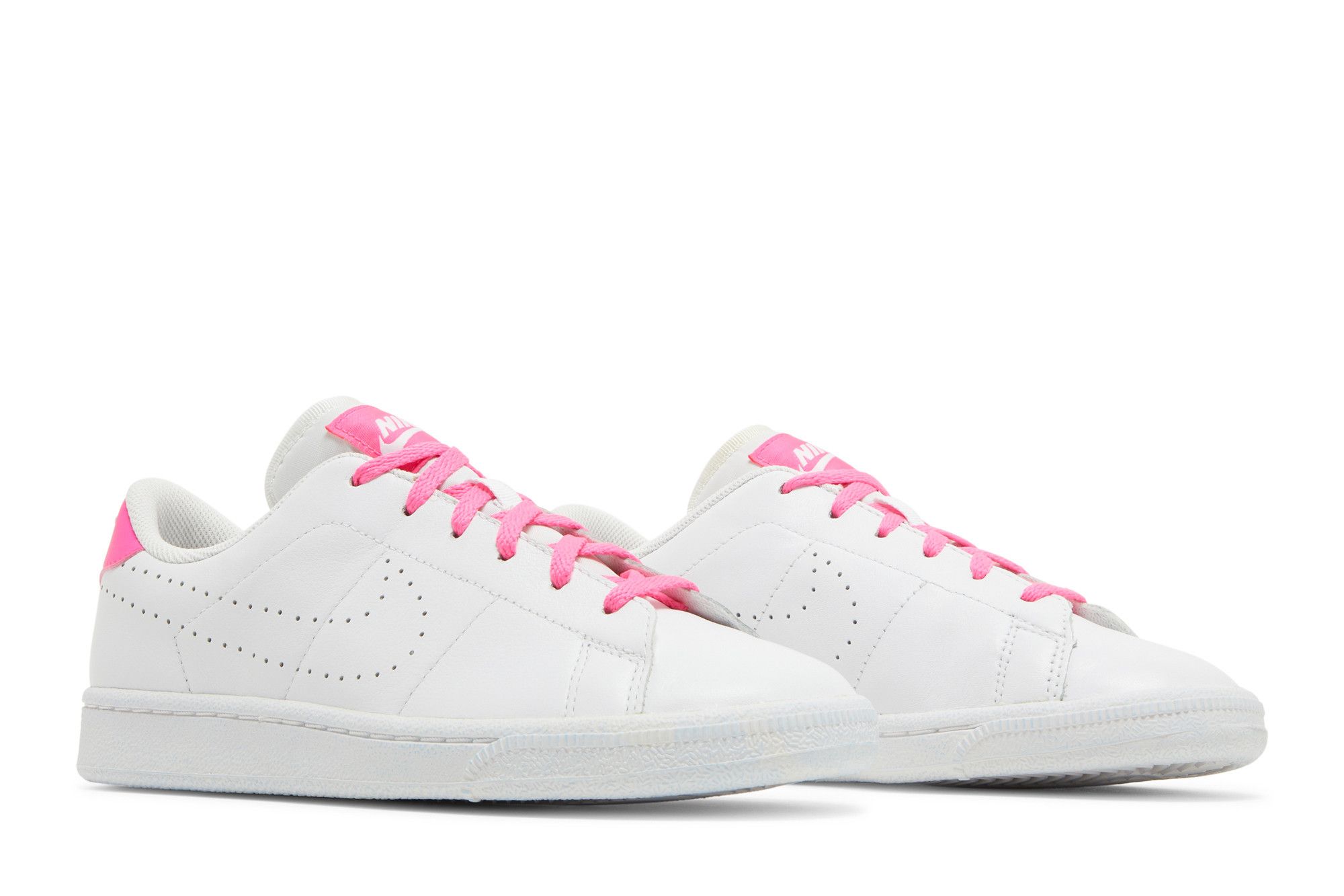 Cheap (JR) Nike Tennis Classic Premium ''Wit Roze Blast'' 834151-106