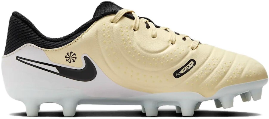 兒童 Nike Jr. Tiempo Legend 10 Academy MG 舒適百搭 防滑減震 低筒 兒童足球鞋 米黑白色 Order 兒童 Nike Jr. Tiempo Legend 10 Academy MG 舒適百搭 防滑減震 低筒 兒童足球鞋 米黑白色