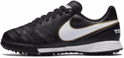 (Youth) Nike Tiempo Legend 6 TF 'Black' 819191-010 (Youth) Nike Tiempo Legend 6 TF 'Black' 819191-010