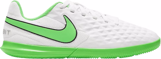 (Youth) Nike Tiempo Legend 8 Club IC 'Platinum Tint Rage Green' AT5882-030 (Youth) Nike Tiempo Legend 8 Club IC 'Platinum Tint Rage Green' AT5882-030