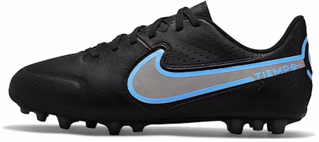 (Youth) Nike Tiempo Legend 9 Academy AG 'Black Blue' DB0444-004 (Youth) Nike Tiempo Legend 9 Academy AG 'Black Blue' DB0444-004