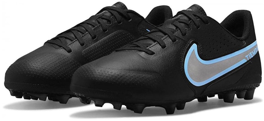 (Youth) Nike Tiempo Legend 9 Academy AG 'Black Blue' DB0444-004 Lookbook (Youth) Nike Tiempo Legend 9 Academy AG 'Black Blue' DB0444-004