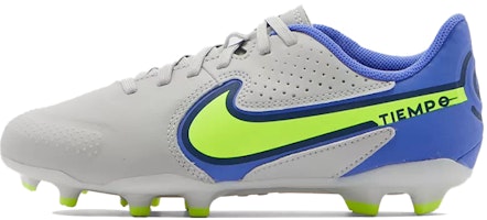 (Youth) Nike Tiempo Legend 9 Academy FG/MG 'Grey Royal Blue' DA1333-075 (Youth) Nike Tiempo Legend 9 Academy FG/MG 'Grey Royal Blue' DA1333-075