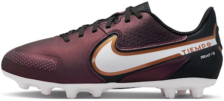 (Youth) Nike Tiempo Legend 9 Academy HG 'Purple Red Black' DR6067-510 (Youth) Nike Tiempo Legend 9 Academy HG 'Purple Red Black' DR6067-510