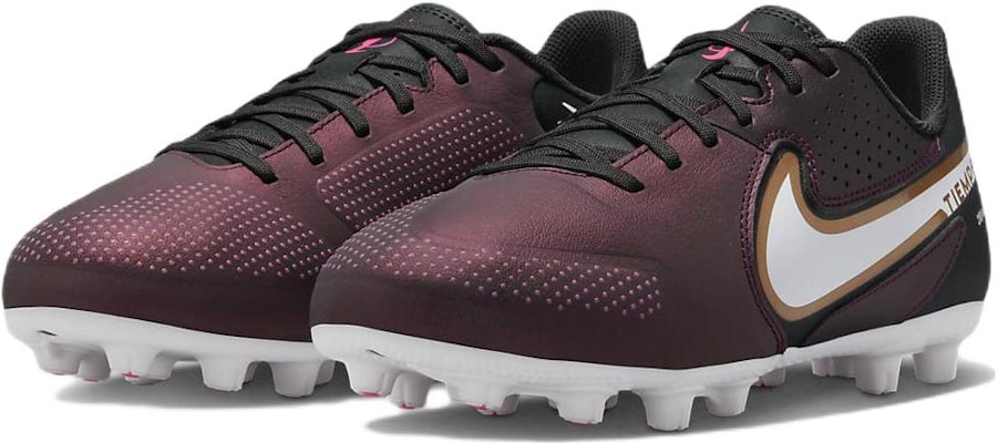 (JR) Nike Tiempo Legend 9 Academy HG 'Ungu Merah Hitam' DR6067-510 Lookbook (JR) Nike Tiempo Legend 9 Academy HG 'Ungu Merah Hitam' DR6067-510