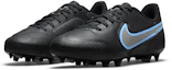 Lookbook 兒童 Nike JR Tiempo Legend 9 Academy FG/MG 多場地足球鞋 黑藍