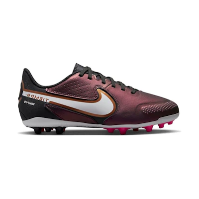 (Youth) Nike Tiempo Legend 9 Academy MG Cleats 'Burgundy White'