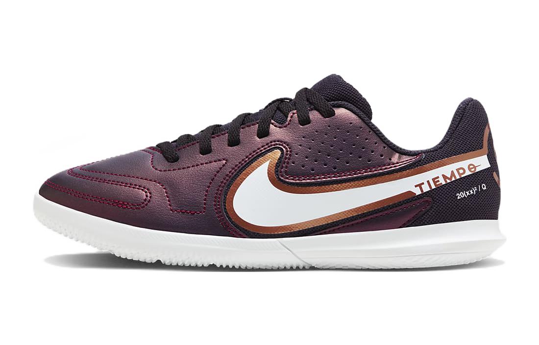 (Youth) Nike Tiempo Legend 9 Club IC Soccer Shoes 'Burgundy White' DR6069-510