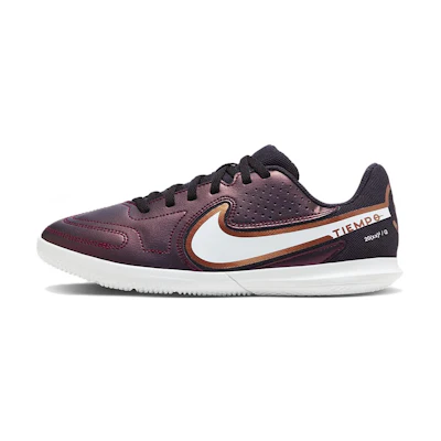(Youth) Nike Tiempo Legend 9 Club IC Soccer Shoes 'Burgundy White'
