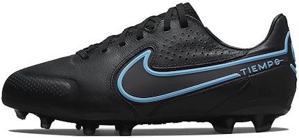 (Youth) Nike Tiempo Legend 9 Pro FG 'Black Blue' DA1335-004 (Youth) Nike Tiempo Legend 9 Pro FG 'Black Blue' DA1335-004