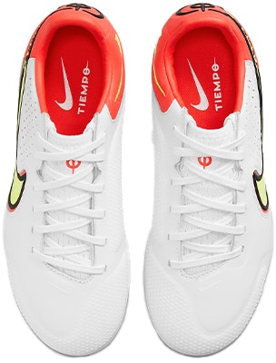 (JR) Nike Tiempo Legend 9 Pro FG 'Blanco Naranja' DA1335-176 Shop (JR) Nike Tiempo Legend 9 Pro FG 'Blanco Naranja' DA1335-176