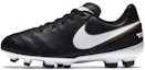 Buy (JR) Nike Tiempo Legend VI FG Voetbalschoenen ''Zwart Wit'' 819186-010