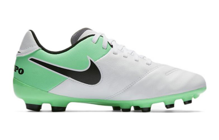 Order (JR) Nike Tiempo Legend VI FG Firm Ground 'Putih Hijau Hitam' 819186-103