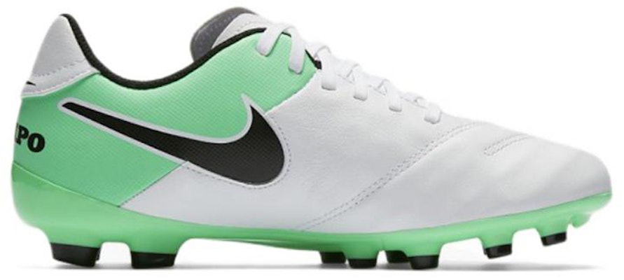 (JR) (ユース) ナイキ ティエンポ レジェンド VI FG 固定スパイク '白緑黒' 819186-103 819186-103 Order (JR) (ユース) ナイキ ティエンポ レジェンド VI FG 固定スパイク '白緑黒' 819186-103 819186-103