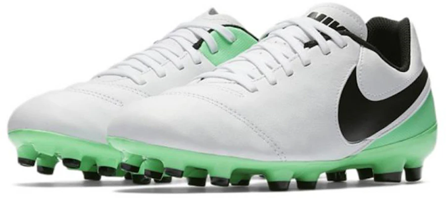(JR) Nike Tiempo Legend VI FG Terreno Firme 'Blanco Verde Negro' 819186-103 Lookbook (JR) Nike Tiempo Legend VI FG Terreno Firme 'Blanco Verde Negro' 819186-103