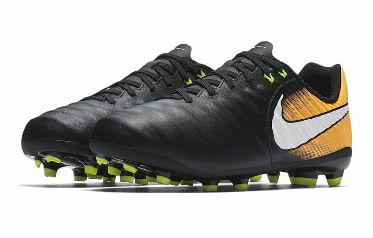 Lookbook 大童 Nike JR Tiempo Ligera 6 FG 硬地足球鞋 黑黃色