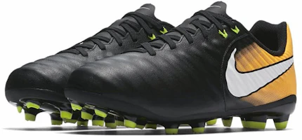 Lookbook 大童 Nike JR Tiempo Ligera 6 FG 硬地足球鞋 黑黃色