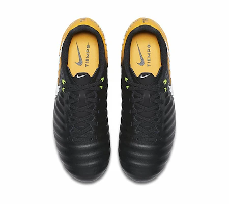 大童 Nike JR Tiempo Ligera 6 FG 硬地足球鞋 黑黃色 Shop 大童 Nike JR Tiempo Ligera 6 FG 硬地足球鞋 黑黃色