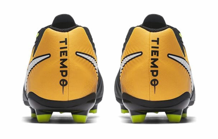 Purchase 大童 Nike JR Tiempo Ligera 6 FG 硬地足球鞋 黑黃色