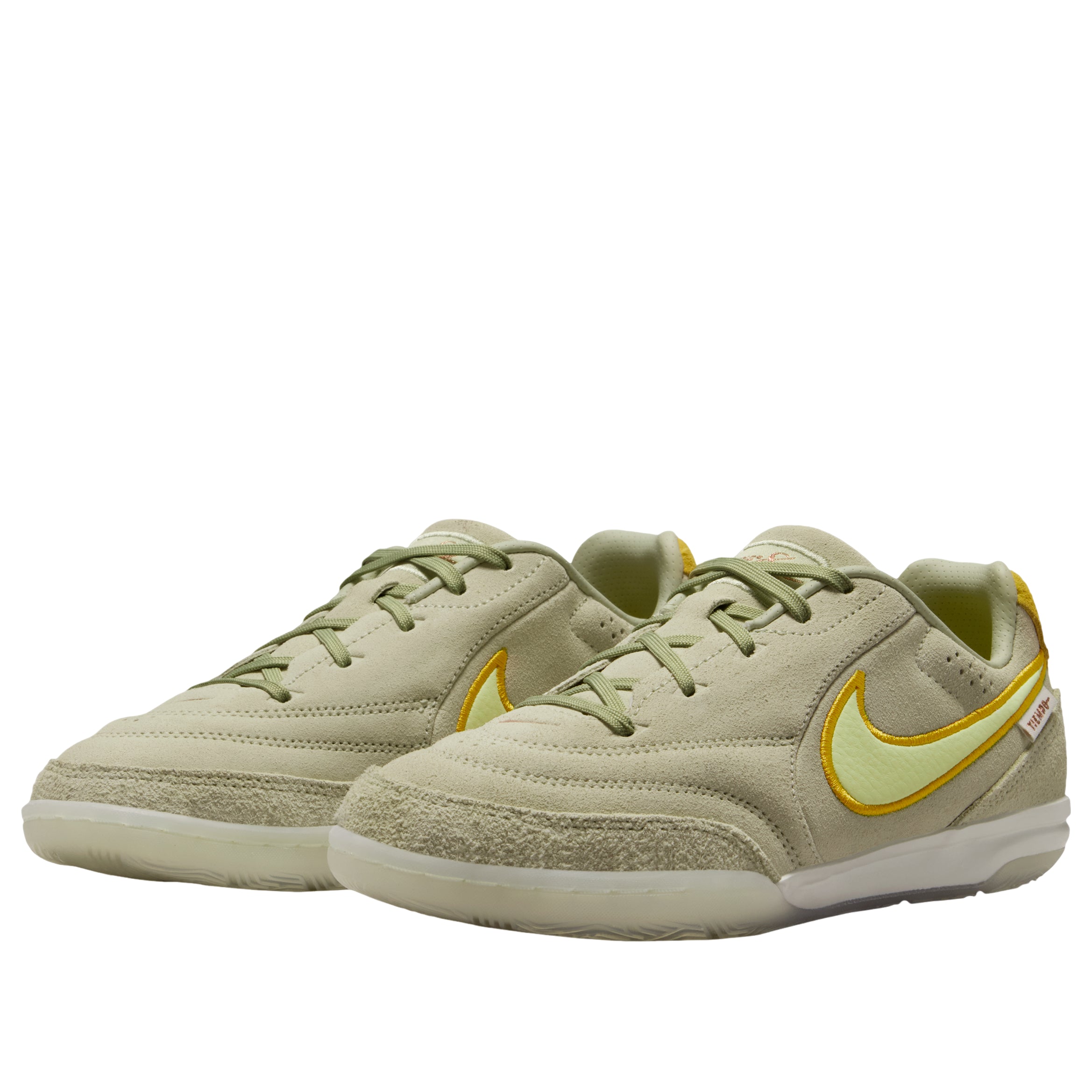 Shop (JR) Nike Tiempo Streetgato LE Olive Aura Lime Clair Liquide IR8812-339