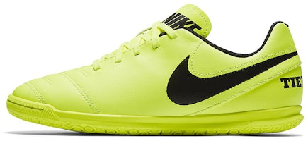 (Youth) Nike TiempoX Rio 3 Indoor Court 'Yellow Black' 819196-707 (Youth) Nike TiempoX Rio 3 Indoor Court 'Yellow Black' 819196-707